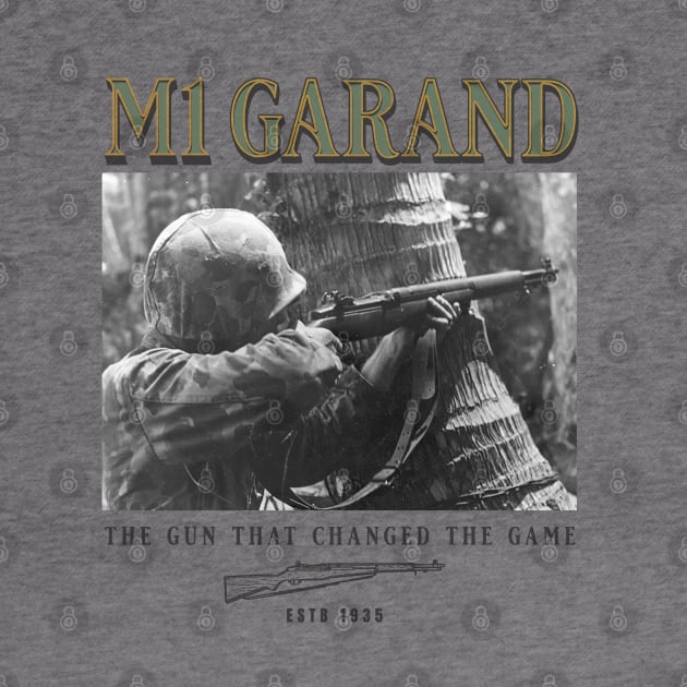 World War 2 Weapon M1 Garand Rifle by Distant War